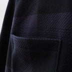 FLEECE SHIRT ( TYPE-1 ) #NAVY [24FW-WMO-BL24]