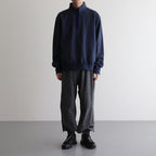 SOLID ZIPTOP #Navy [23AW-ZIPTOP]