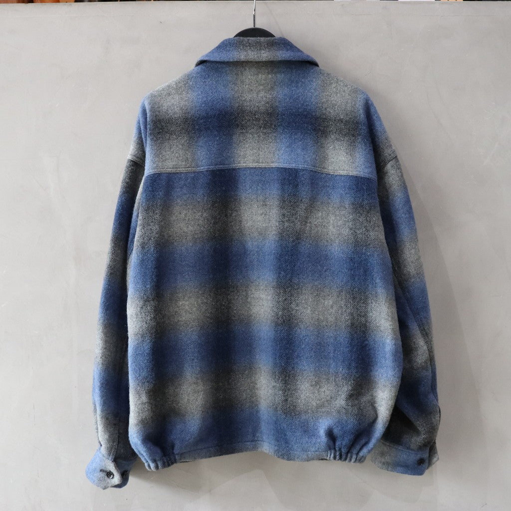 OMBRE CHECK 50'S JACKET ( TYPE-2 ) #BLUE [24FW-WMO-BL22]