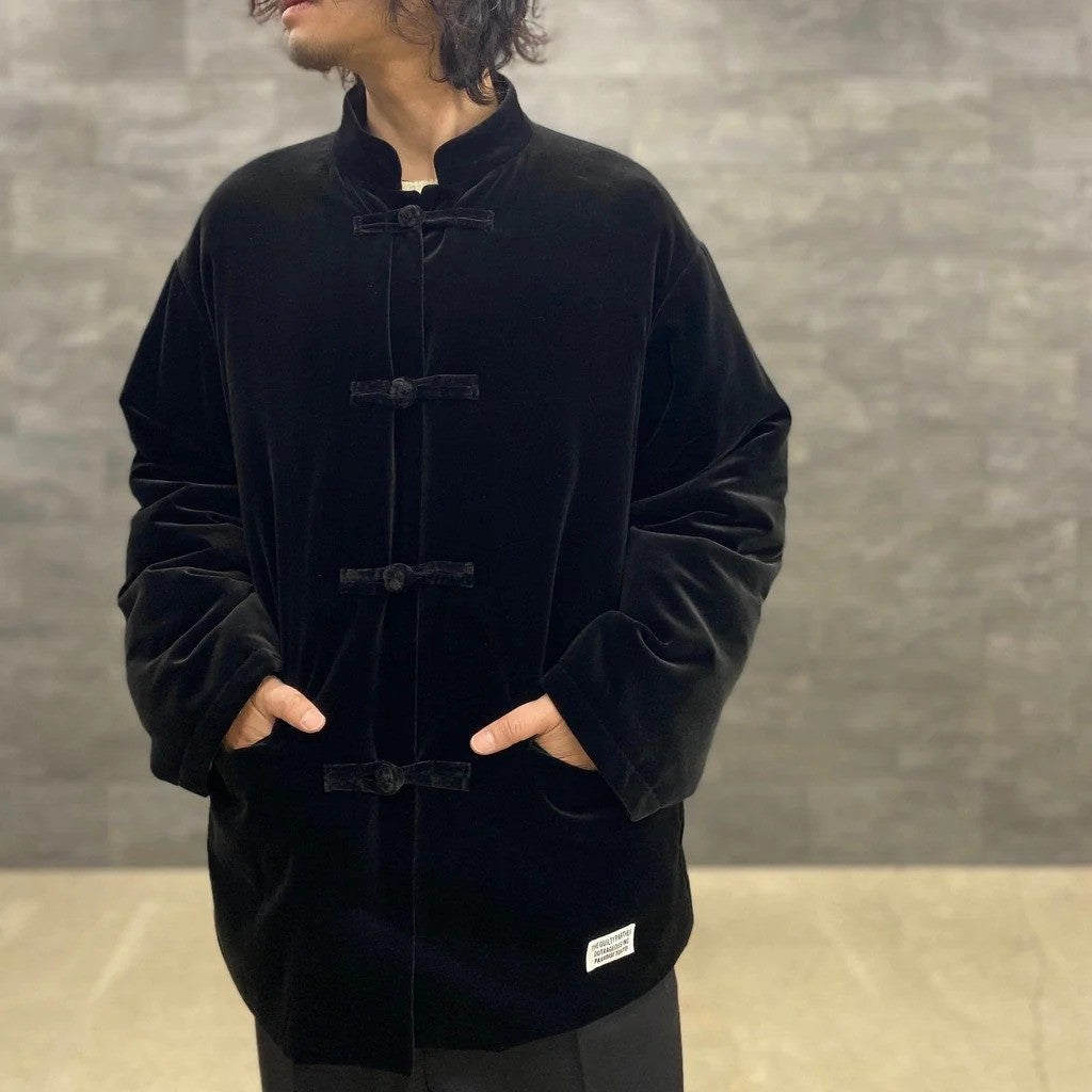 KUNG-FU JACKET #BLACK [23SSE-WMO-BL01] - cocorozashi 三重県四日市