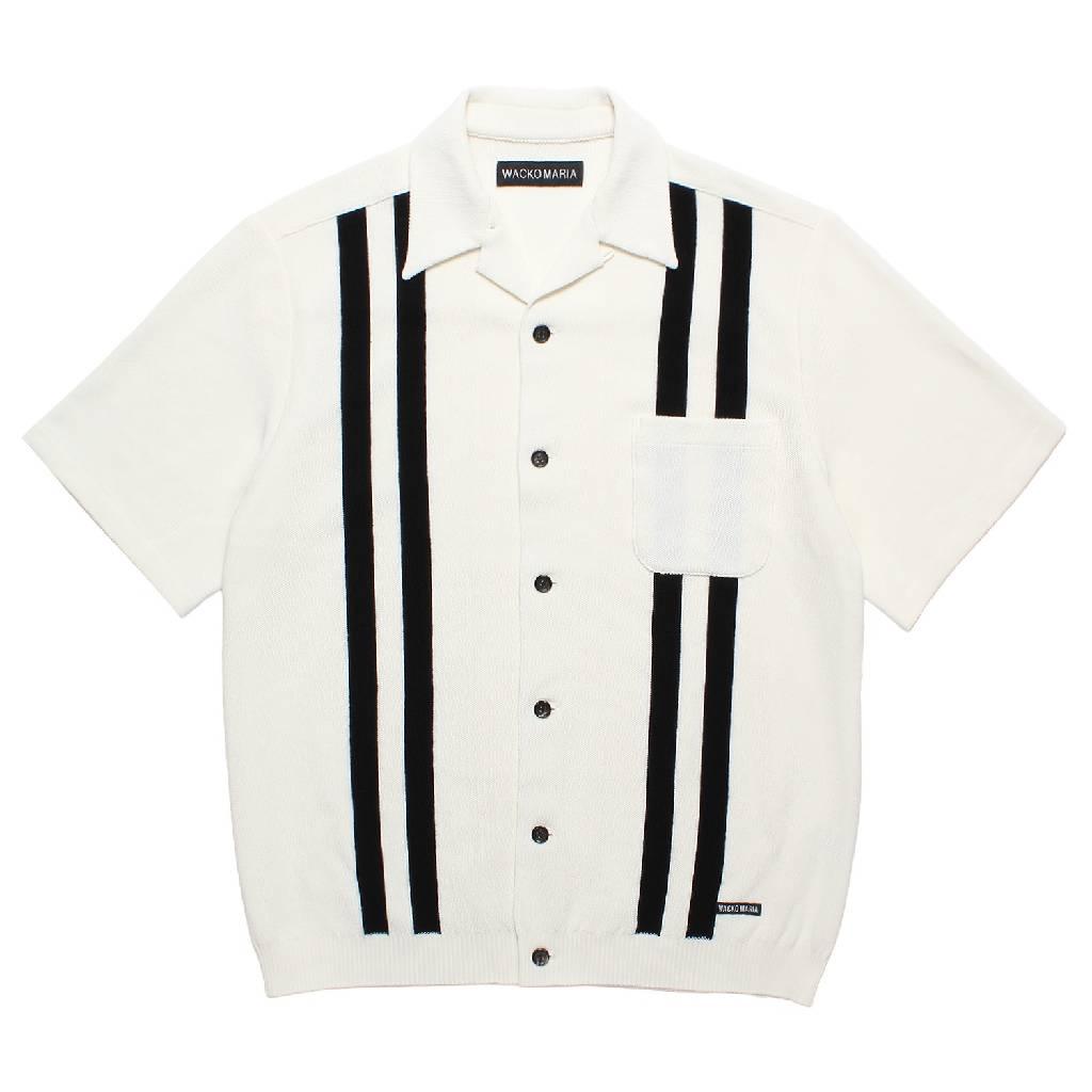 KNIT SHIRT ( TYPE-1 ) #WHITE [26SS-WMK-KN01]