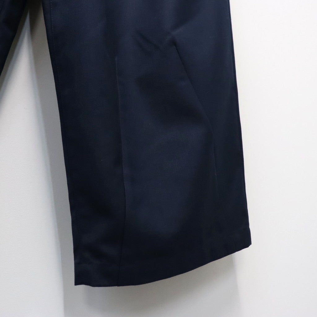 BAGGY SLACKS #Navy [FW26-B11]