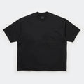 科技口袋圓領短袖T卹 #黑色 [BE-32025W]