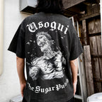 Usogui | 短袖T卹 #黑色 [TUGM24SM007]