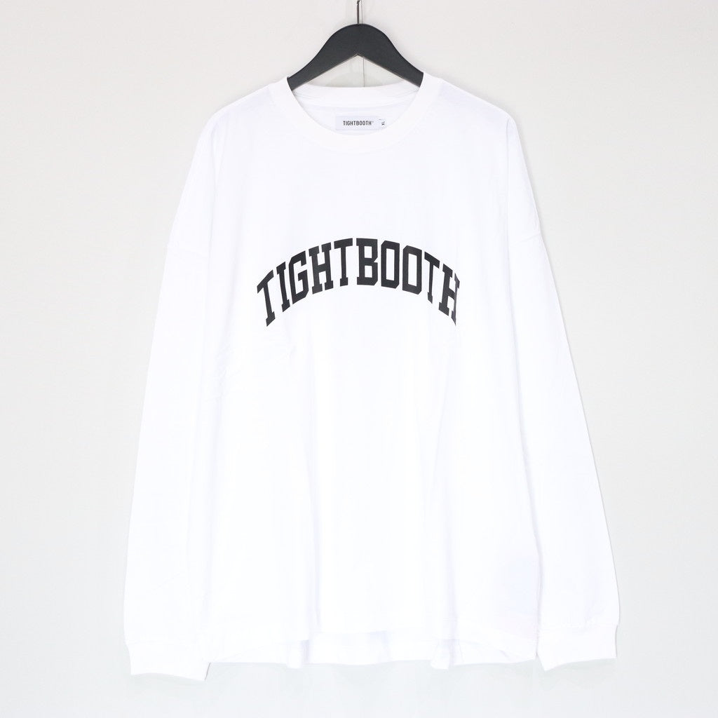 COLLEGE L/S T-SHIRT #White [SS25-T03]