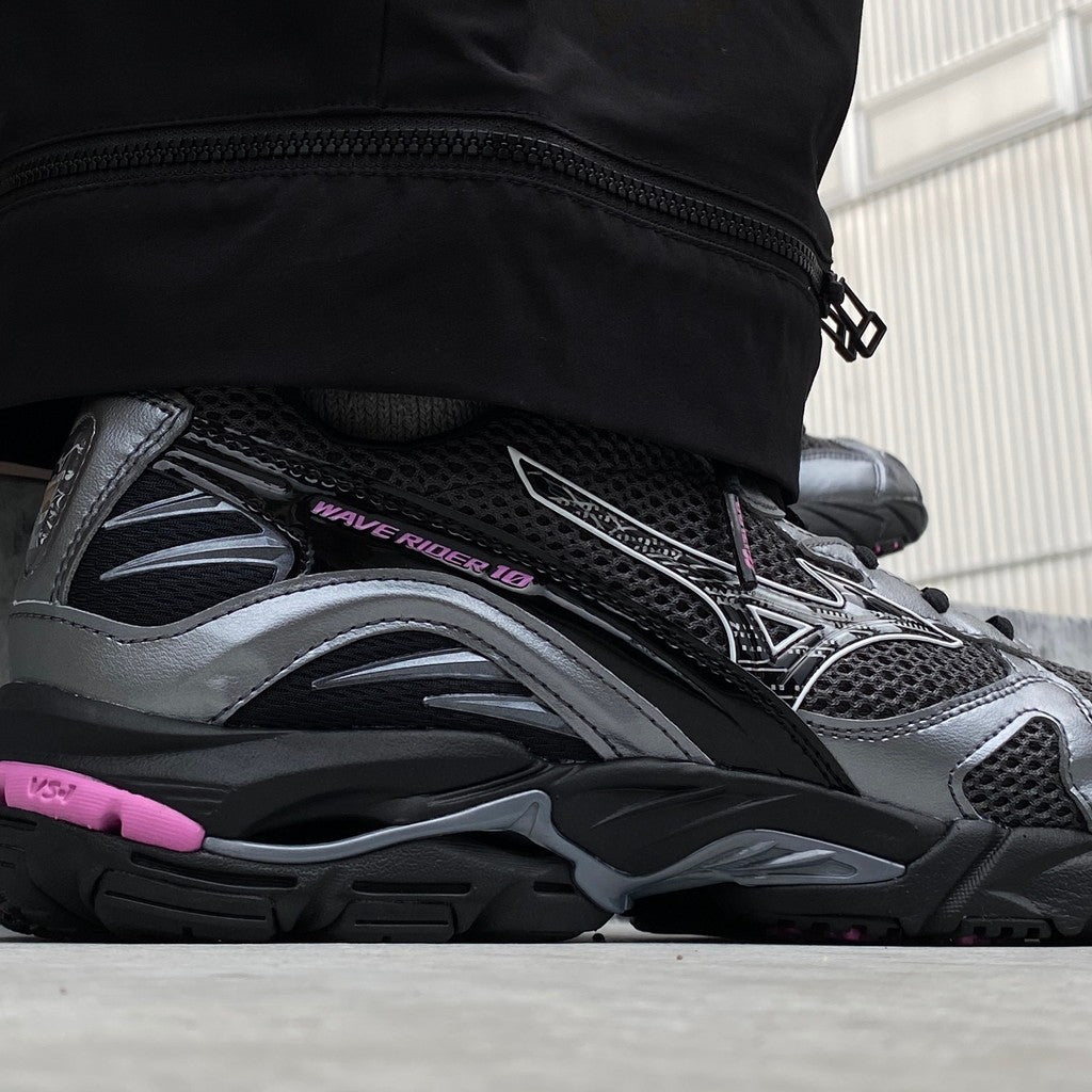 WAVE RIDER 10 #CHARCOAL / BLACK / PINK [D1GA261D]