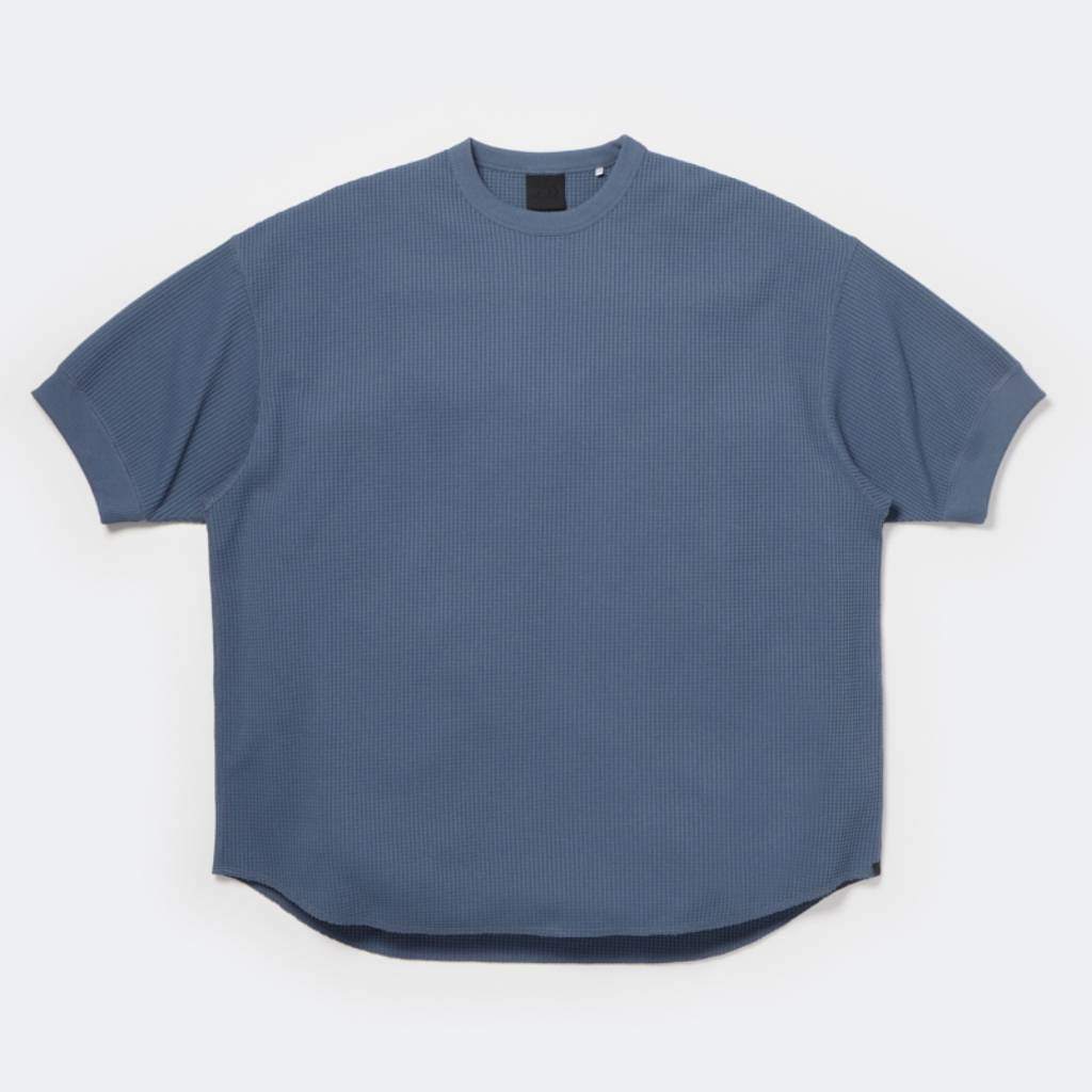 TECH THERMAL CREW S/S #SMOKE BLUE [BE-33026]