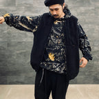 BULLET CAMO REVERSIBLE VEST #MULTI [FW22-JK06]