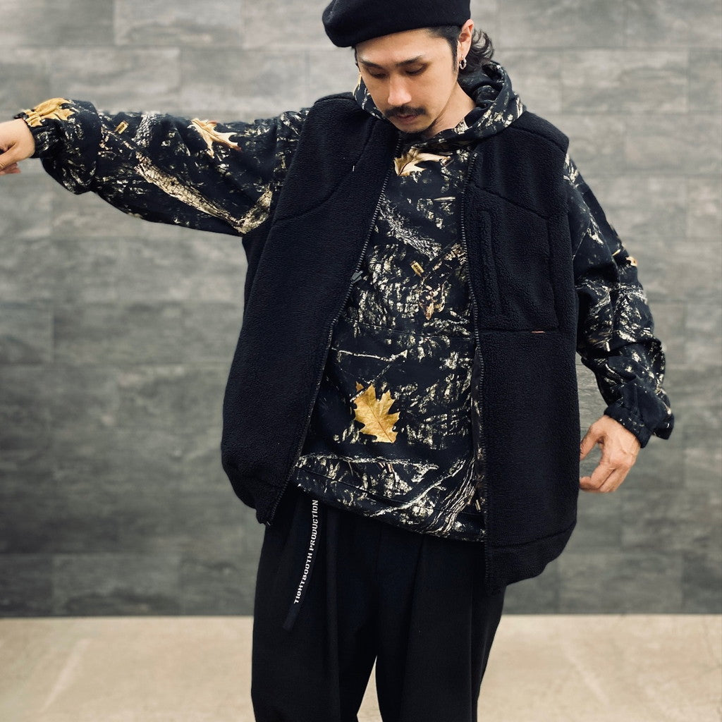 BULLET CAMO REVERSIBLE VEST #MULTI [FW22-JK06]
