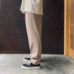 PLEATED TROUSERS ( TYPE-2 ) #L-PINK [26SS-WMP-TR02]