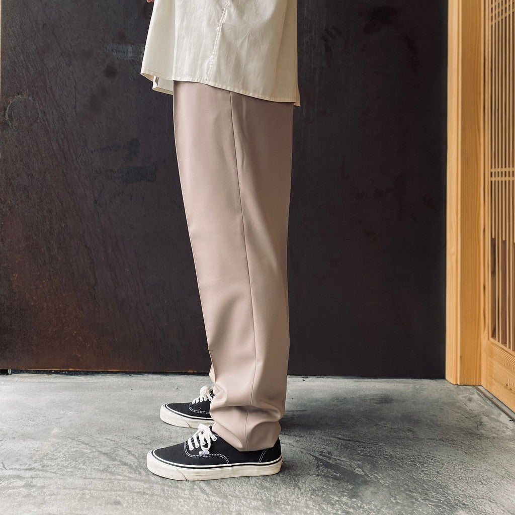 PLEATED TROUSERS ( TYPE-2 ) #L-PINK [26SS-WMP-TR02]