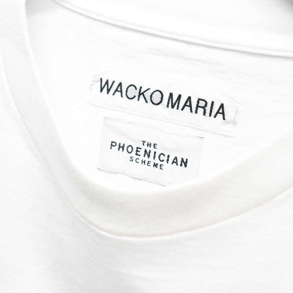 THE PHOENICIAN SCHEME | WASHED HEAVY WEIGHT CREW NECK T-SHIRT ( TYPE-1 ) #WHITE [TPS-WM-WT01]