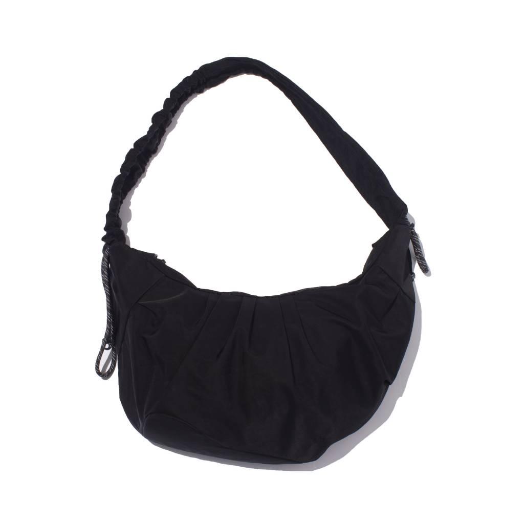 TEXTURED TWILL BODY BAG #BLACK [FTT36261B0008]