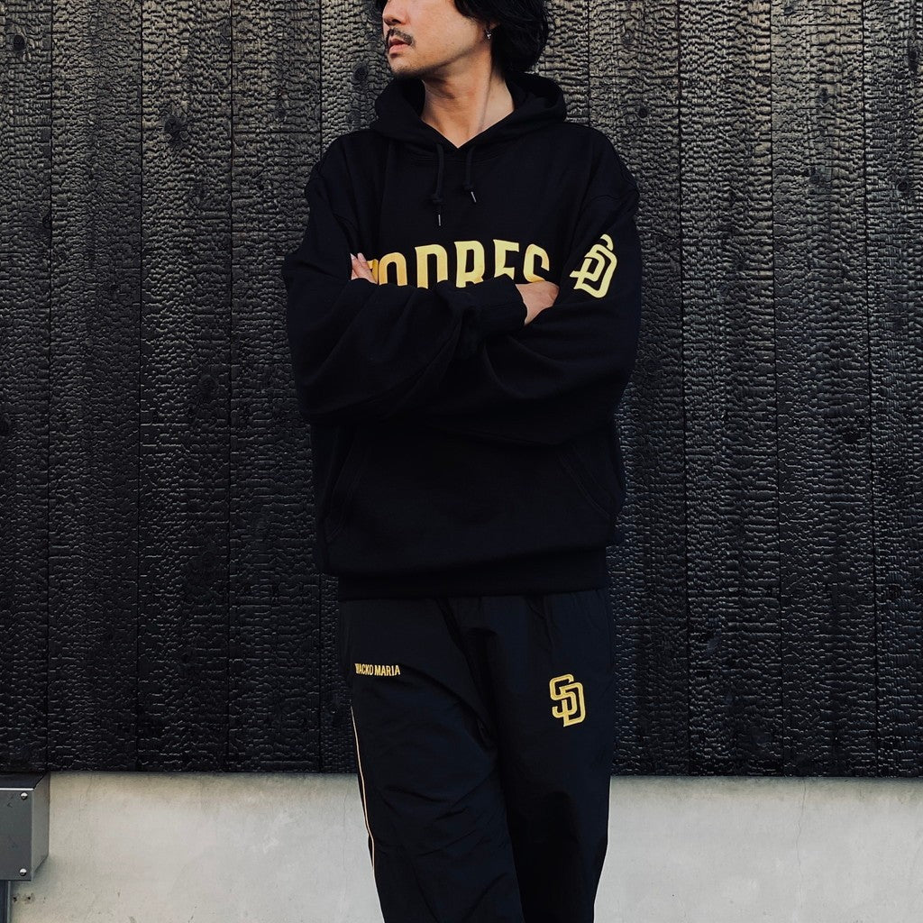MLB | SD | HEAVY WEIGHT PULLOVER HOODED SWEAT SHIRT ( TYPE-3 ) #BLACK [MLB-WM-SS03]