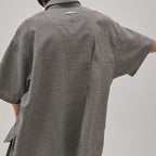 「GNV-S1」 SOFTBOX Oversized Strap Shirt #PADDY [GOOPI-24SS-APR-03]