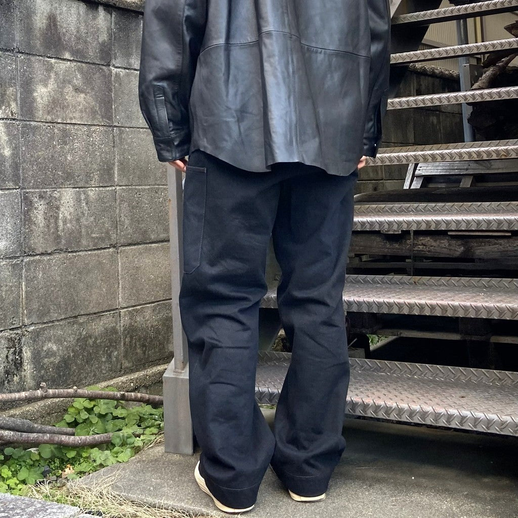 KIEFER / Canvas Low-Top Sneakers #BLACK [S16FW702]