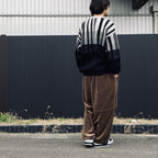 VELOUR BALLOON PANTS #Olive [SS26-B06]