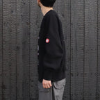 AS Cdisc2_1 CREW NECK #BLACK [CES29CS09]