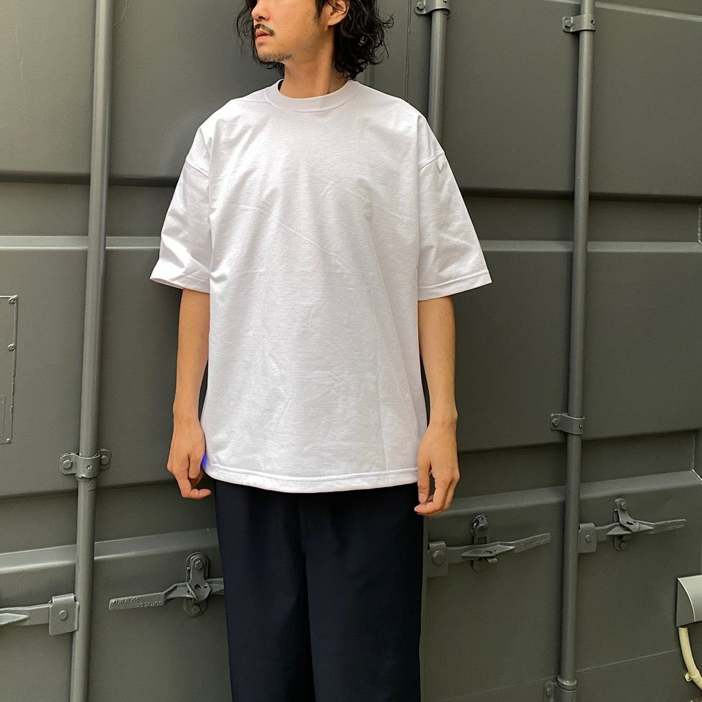 TECH DRAWSTRING S/S TEE #WHITE [BE-41024]