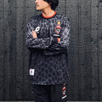 LOTTO | leopard game shirts L/S #Black [BV-CUT2620430]