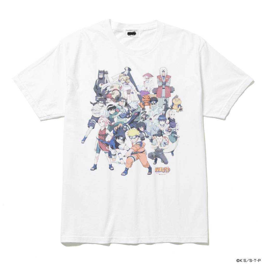 NARUTO | 「ALL」 S/S TEE #WHITE [25SS-FSxNARUTO-04 / FS1696]