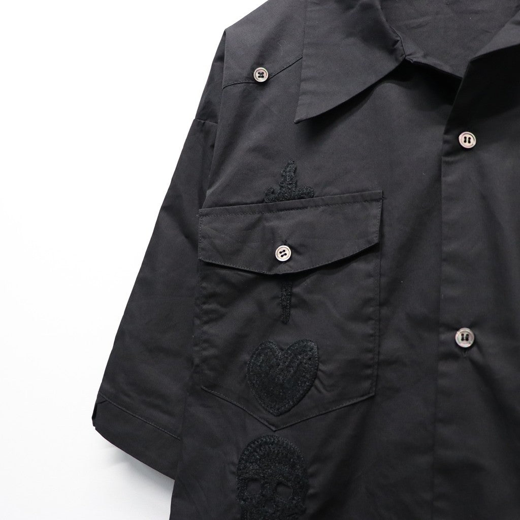Guayabera s/s shirt #black [BV-SH2600610]