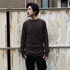 Combat Long Thermal With Damaged (CLASSIC WAFFLE KNIT) #MOCHA [M-P2-TP6]