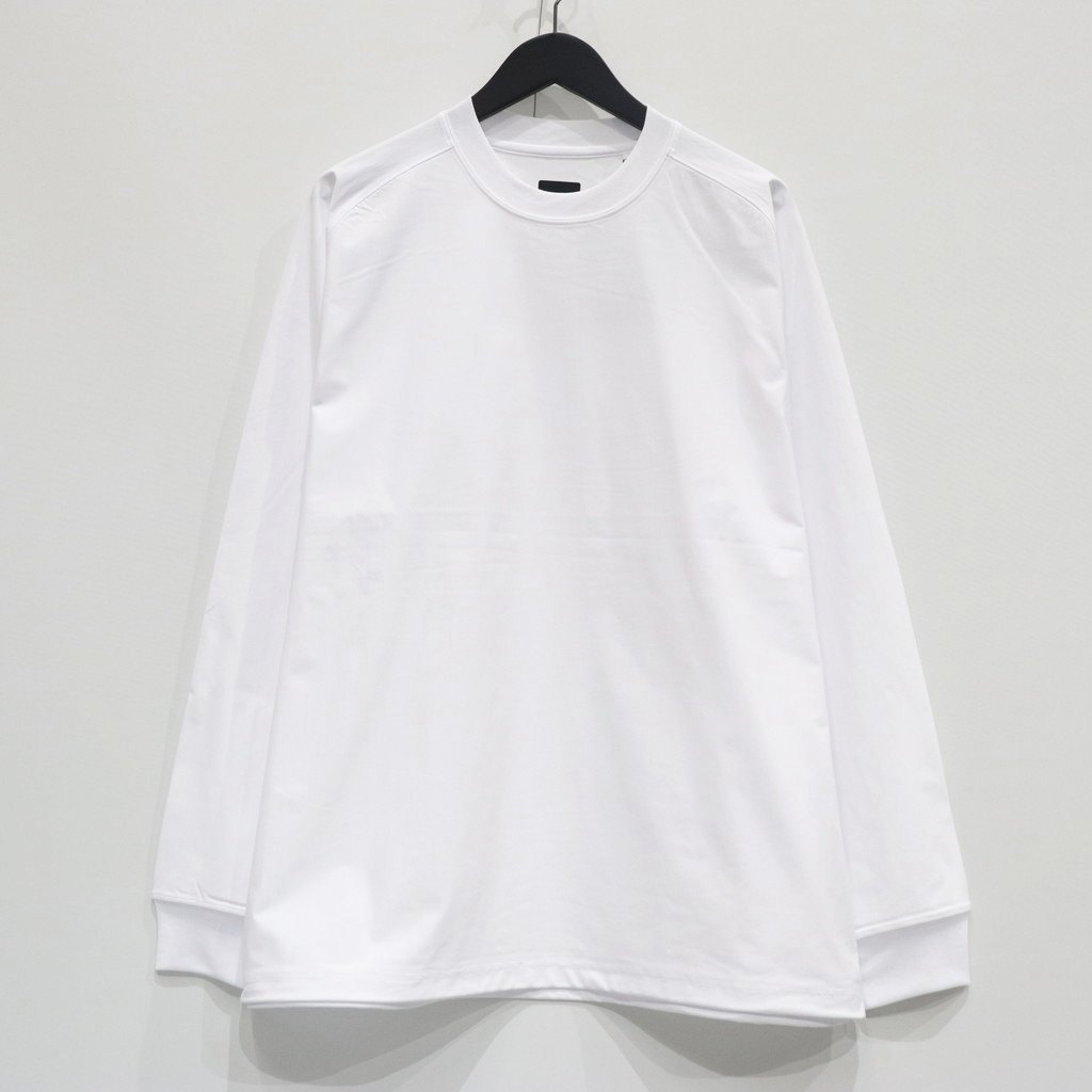 TECH LIGHTWEIGHT L/S TEE #WHITE [BE-30025]