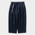 BAGGY SLACKS #Navy [FW26-B11]