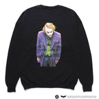 THE DARK KNIGHT TRILOGY | CREW NECK SWEAT SHIRT ( TYPE-5 ) #BLACK [TDKT-WM-SS05]