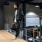 TECH SWEAT STAND ZIP-CARDIGAN #CHARCOAL [BE-54024W]