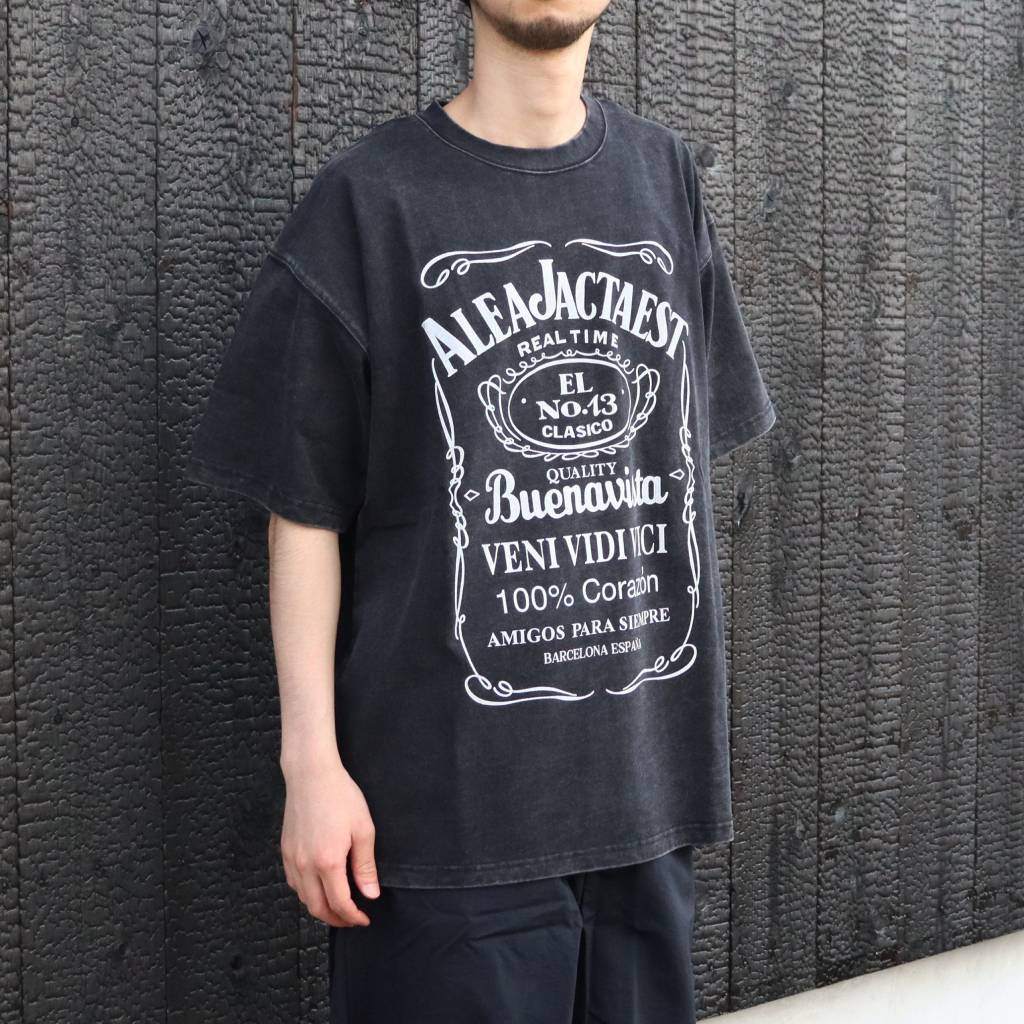 AJE pigment tee #black [BV-CUT2600610]