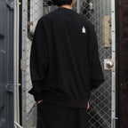 彈性圓領衫 #黑色 [CCC-253C004]