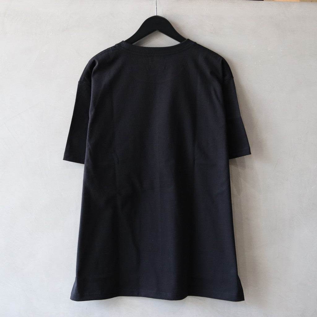 USA BODY CREW NECK POCKET T-SHIRT -TYPE 1- #BLACK [24SS-WMT-OP01]