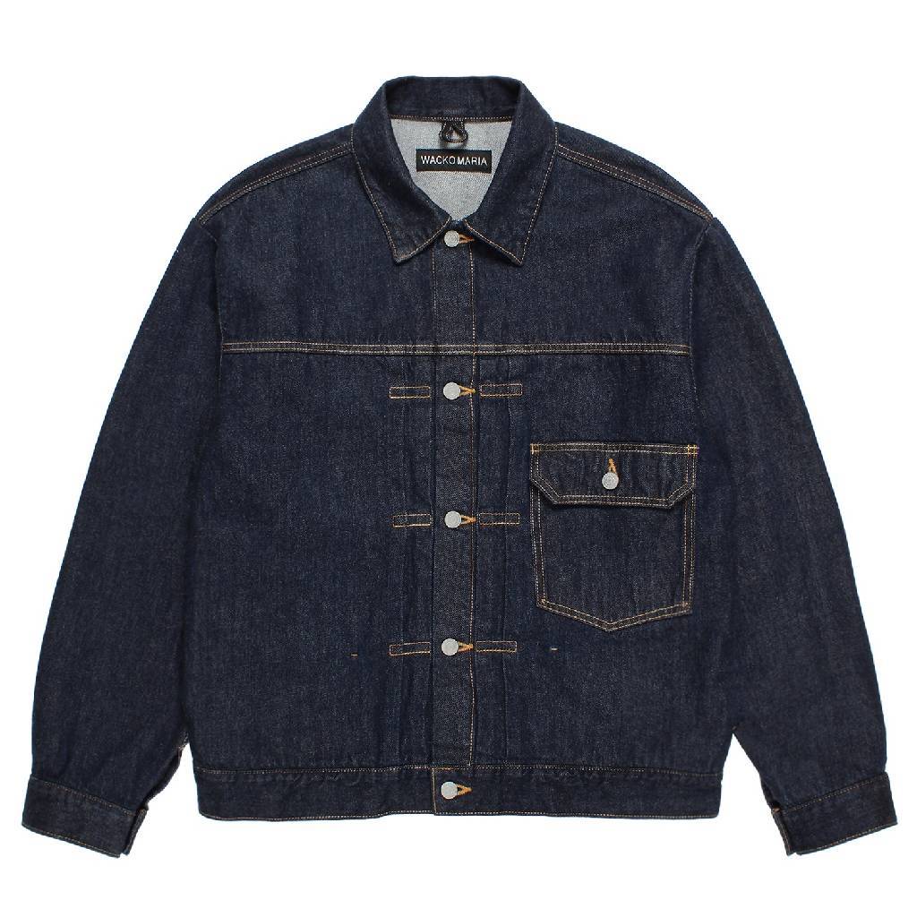 TRUCKER JACKET #INDIGO [25FW-WMO-BL20]