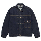 TRUCKER JACKET #INDIGO [25FW-WMO-BL20]
