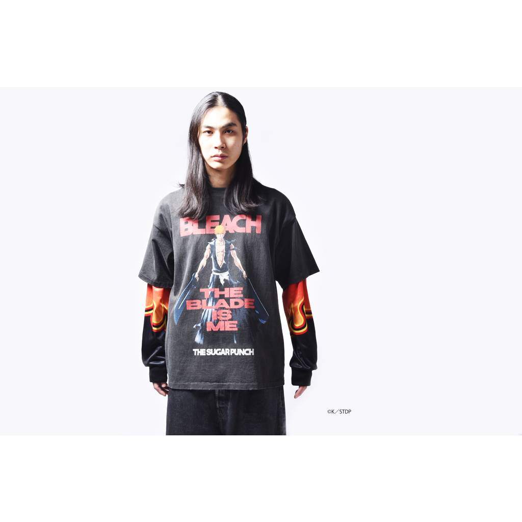 BLEACH | S/S T-Shirts - ICHIGO #BLACK [TBLM24AM001] – cocorozashi