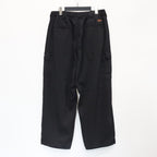 SEERSUCKER CARGO BALLOON PANTS #Black [SU25-B06]