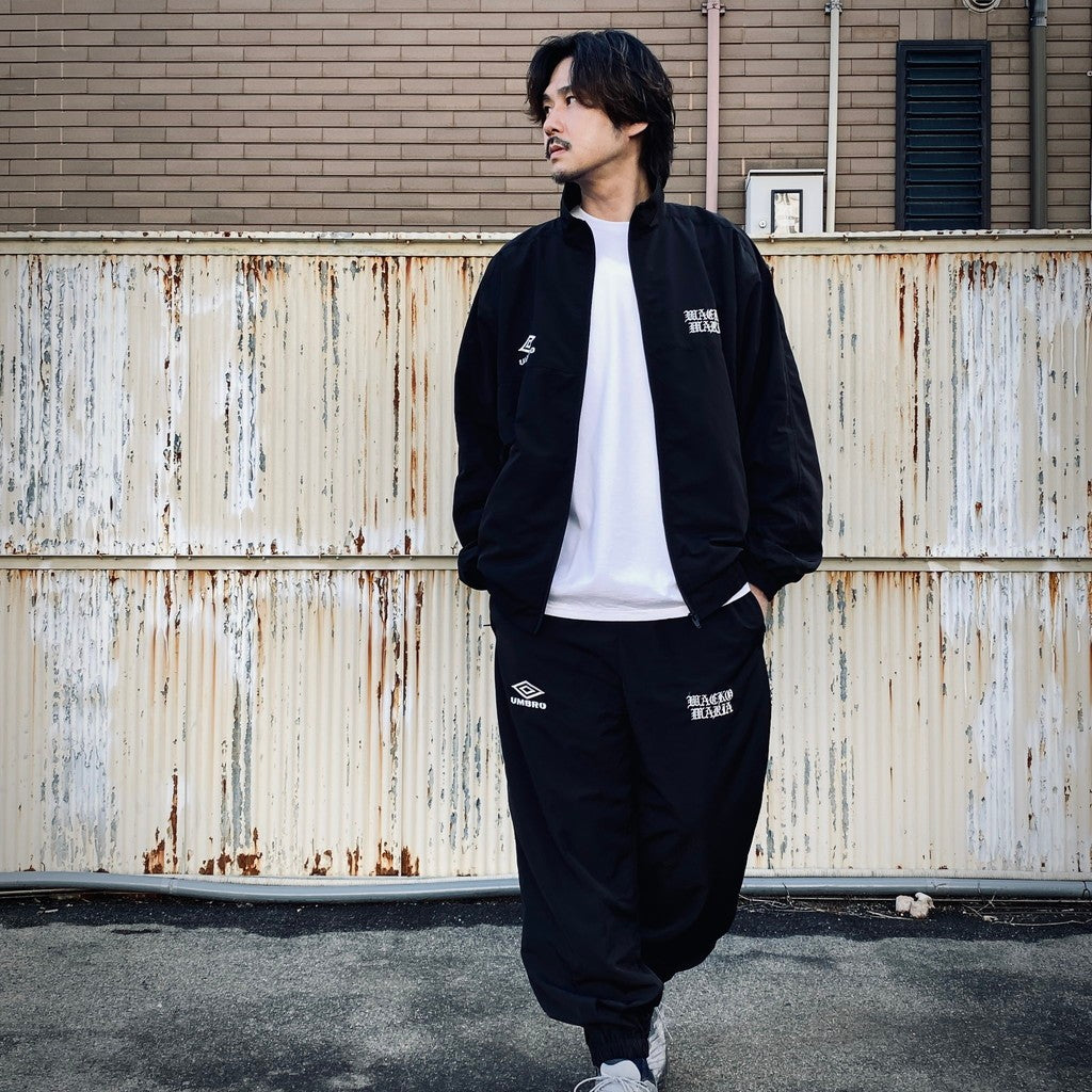 UMBRO | TRACK JACKET ( TYPE-1 ) #BLACK [26SS-WMO-UB01]