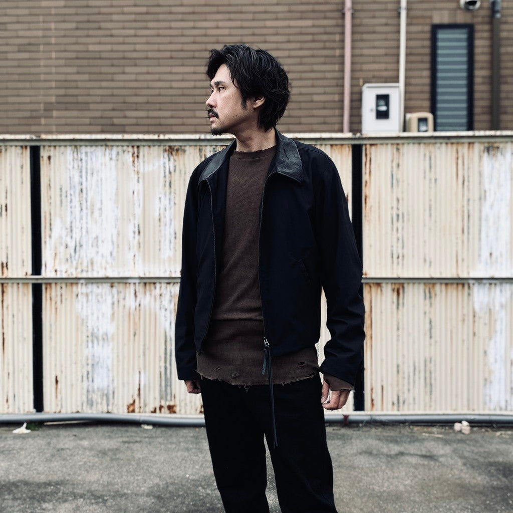 Work Short Jacket (NOIR) #BLACK [M-P2-DW5] - cocorozashi 三重県