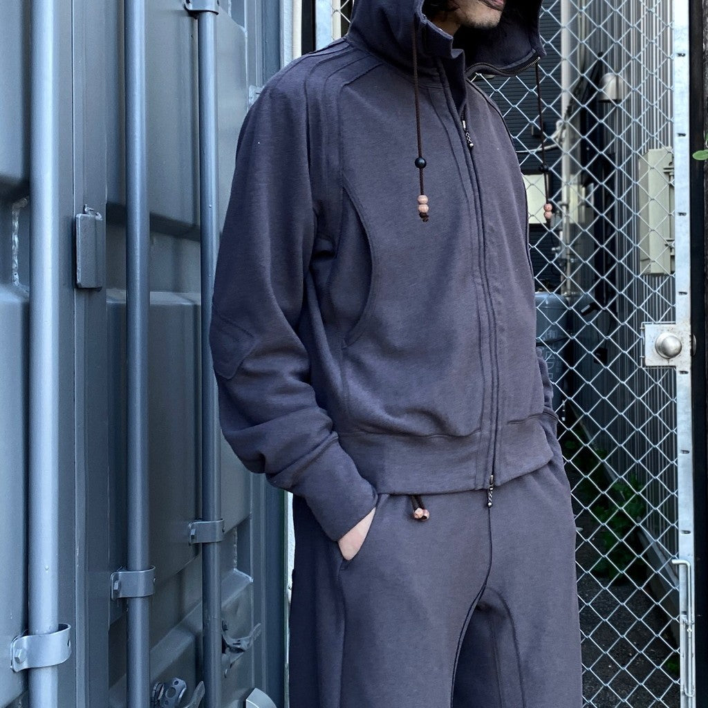 SOLID HOODIE 弍 #charcoal [24SS-SWPK01]
