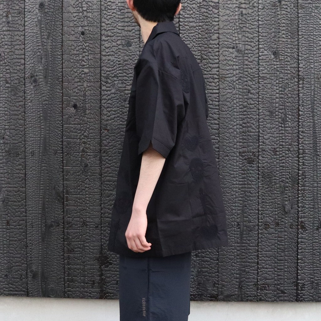 Guayabera s/s shirt #black [BV-SH2600610]