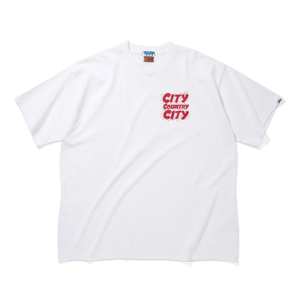 COTTON T-SHIRT_CCC DUB #WHITE [CCC-261T004]