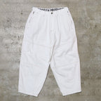 DENIM BALLOON PANTS #WHITE [FW24-B03]