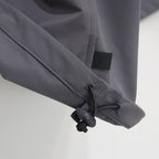 TECH MOCK NECK S/S TEE #CHARCOAL [BE-63025]