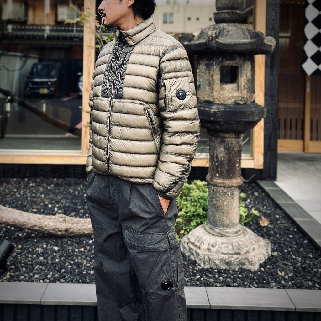 D.D. SHELL LENS DOWN JACKET #356 FALLEN ROCK [21CMOW022A-26FWM]