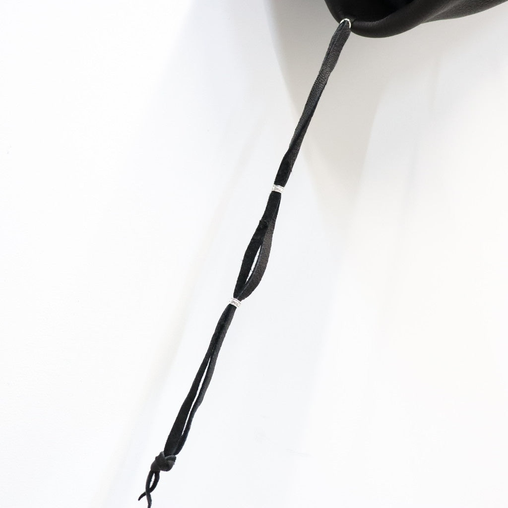 Early Morning | DEERSKIN LARGE MESSENGER BAG #BLACK [EM0924403]