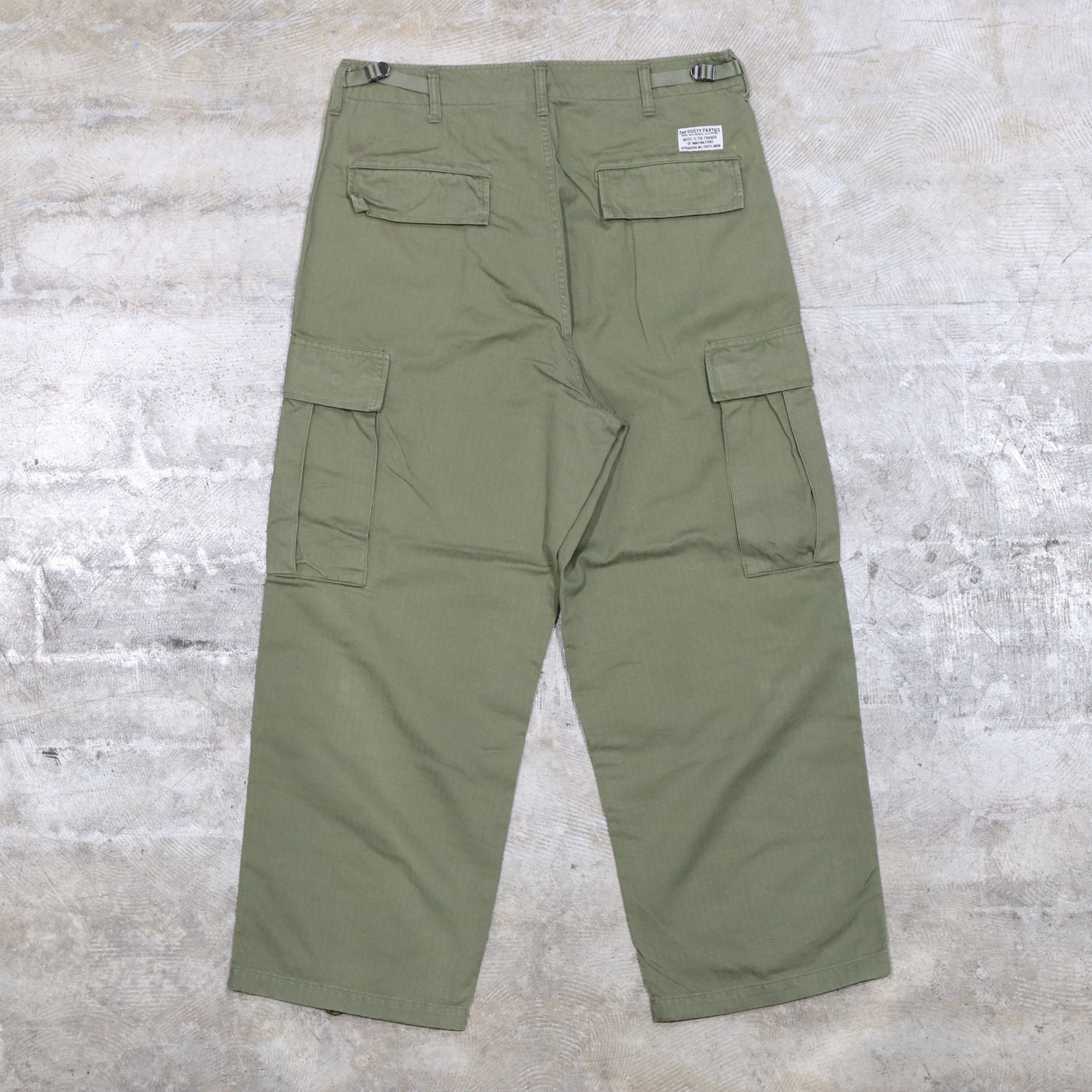 6 POCKET TROUSERS #KHAKI [24FW-WMP-PT03]