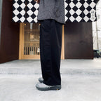 TRO BAGGY SLACKS #Black [SU26-B09]