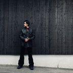 Rustic Edged Easy Rider's (VEGETABLE TANNING PIG LEATHER) #BLACK [M-P1-LW3]